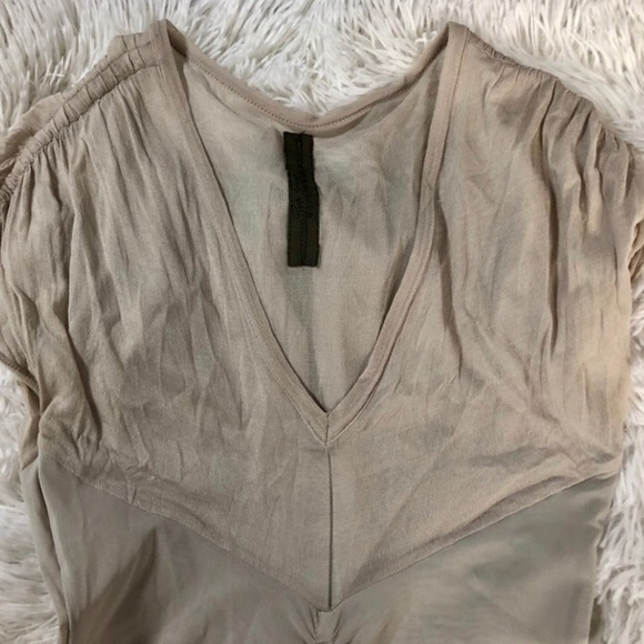 SOLDRick Owens Sheer Silk Crepe Maxi Dress Size 2 - Picture 3 of 11